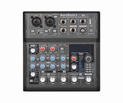AuraSonics K4 компактный микшерный пульт в Невинномысске