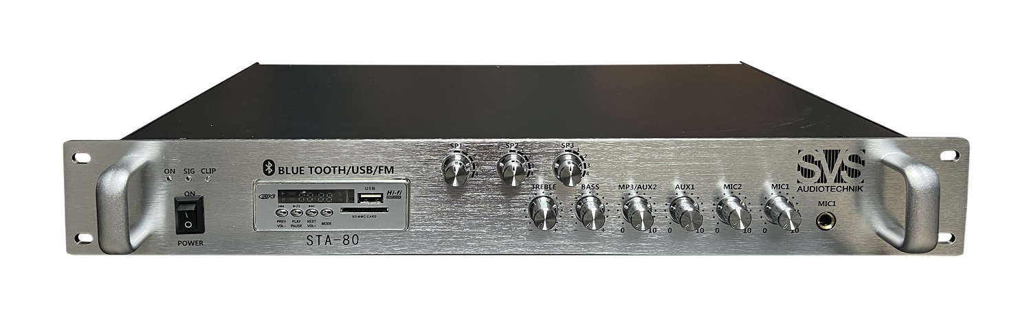 SVS Audiotechnik STA-80 Микшер-усилитель для систем Public Address в Невинномысске