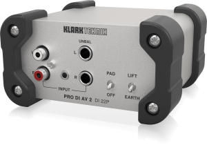 Klark Teknik DI 22P пассивный стерео директ-бокс в Невинномысске