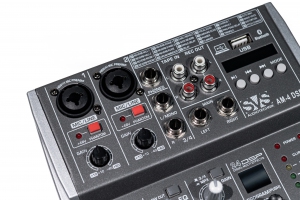 SVS Audiotechnik mixers AM-4 DSP Аналоговый микшерный пульт, 4-канала в Невинномысске